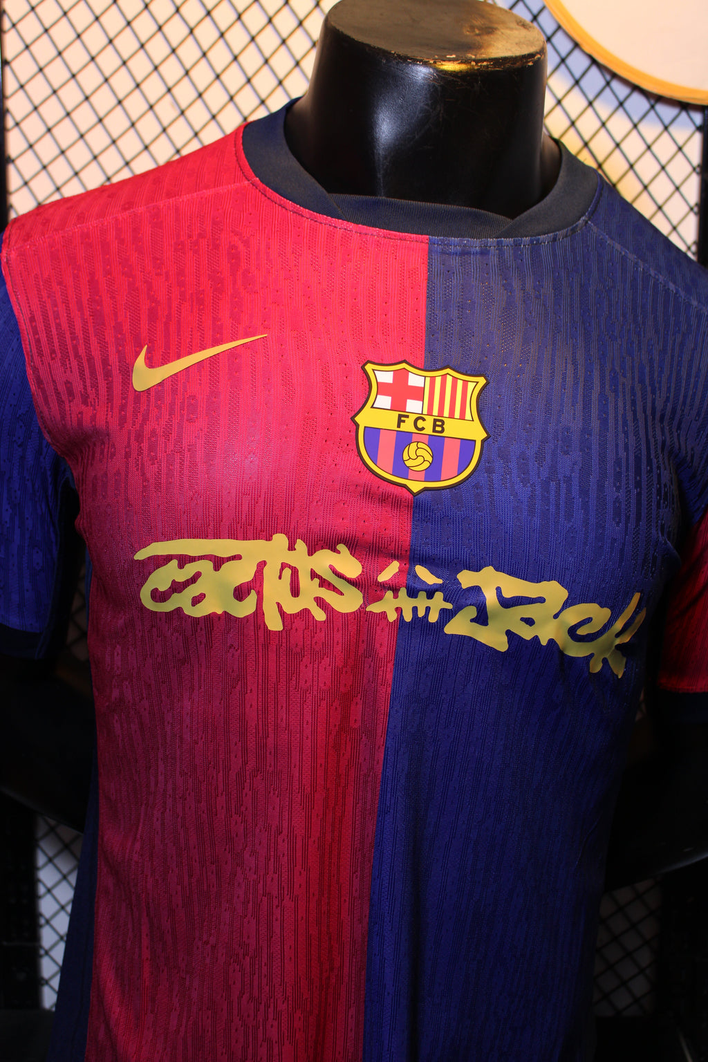 Camiseta FC Barcelona Travis Scott Versión Jugador 2 2024-2025
